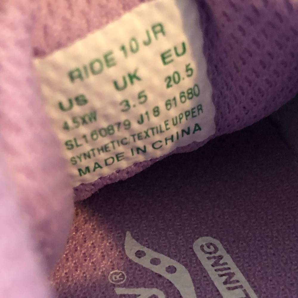SAUCONY  Ride 10 Jr Sneakers SL160879 - Picture 12 of 13